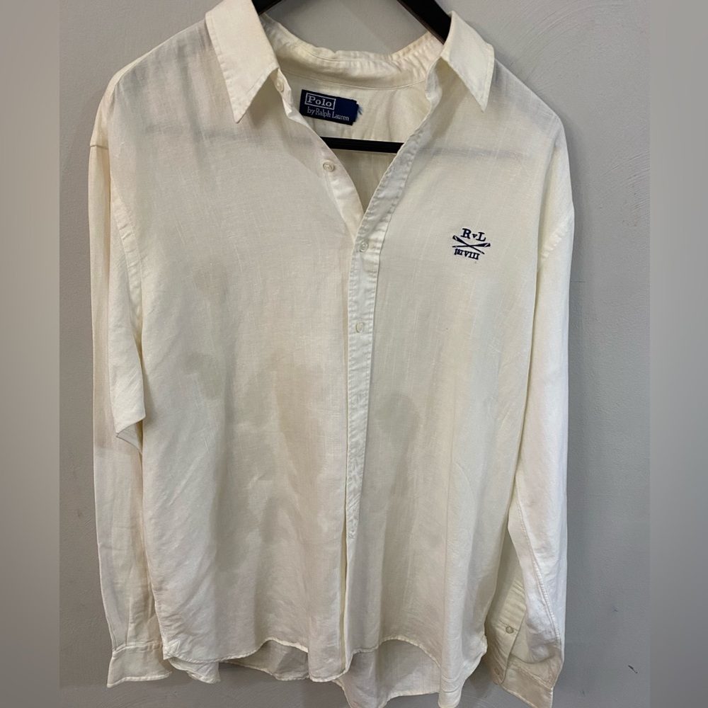 Ralph Lauren long sleeve button down shirt XL